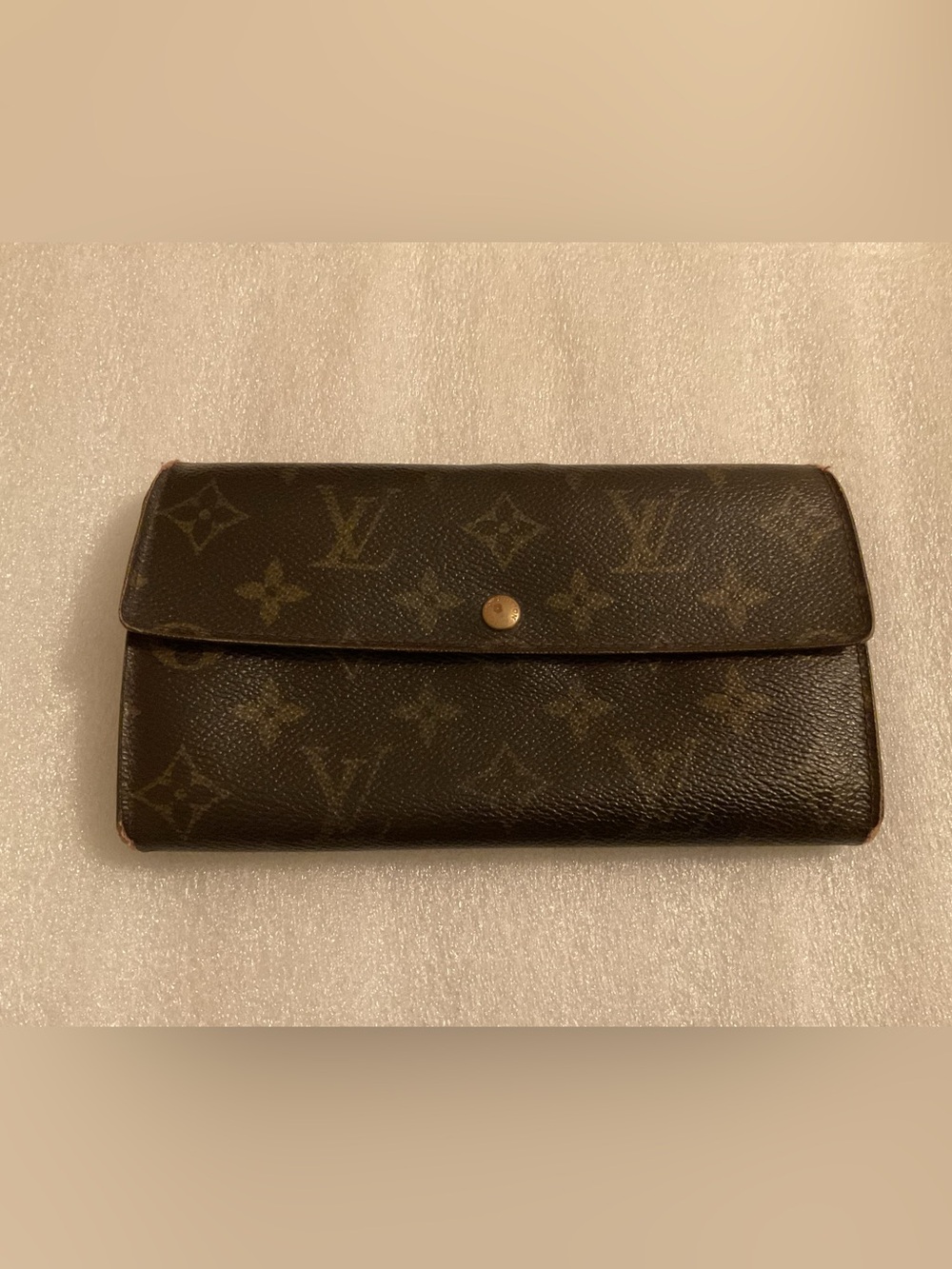 Louis Vuitton Vintage ‘04 Monogram Porte-Trésor International Long Wallet France